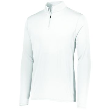 Augusta Sportswear 2786 Youth Attain Quarter-Zip Pullover - WHITE
