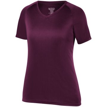 Augusta Sportswear 2792 Ladies' True Hue Technology? Attain Wicking Training T-Shirt - MAROON