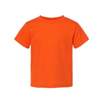Rabbit Skins 3301J Juvy Short Sleeve T-Shirt - 5/6 - Orange