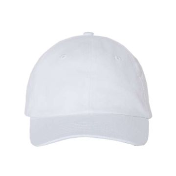 Valucap VC300Y Small Fit Bio-Washed Dad Hat - Adjustable - White