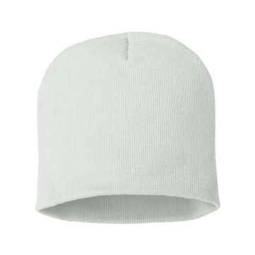 Sportsman SP08 8" Beanie - One Size - White