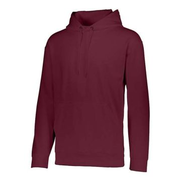 Augusta Sportswear 5505 Wicking Fleece Hooded Sweatshirt - 5XL - Maroon