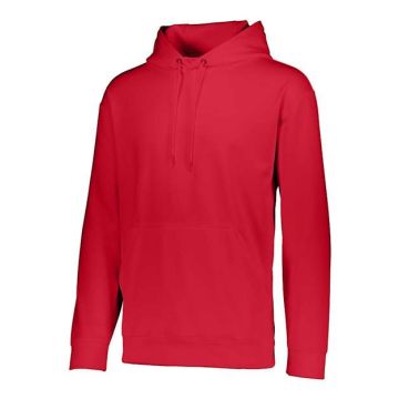 Augusta Sportswear 5505 Wicking Fleece Hooded Sweatshirt - 5XL - Red