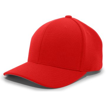 Augusta Sportswear 298M M2 Performance Hook-And-Loop Adjustable Cap - RED