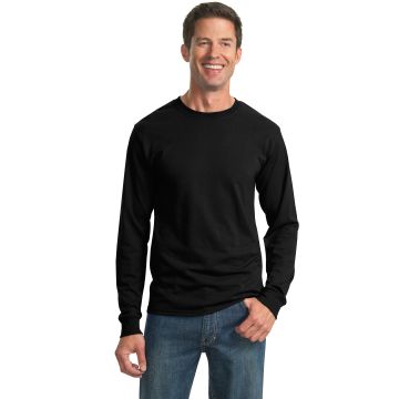 Jerzees 29LS Jerzees &#174;  - Dri-Power &#174;  50/50 Cotton/Poly Long Sleeve T-Shirt.  29LS - Black
