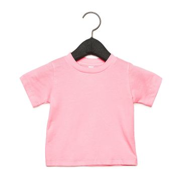 Bella + Canvas 3001B Infant Jersey Short Sleeve T-Shirt - PINK