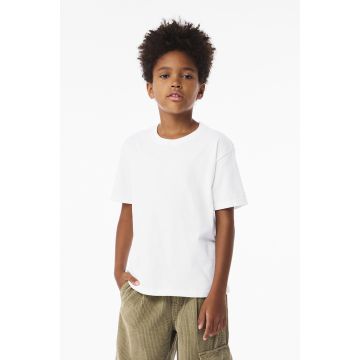 Bella + Canvas 3010Y Youth 6oz Heavyweight T-Shirt - WHITE