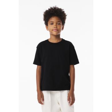 Bella + Canvas 3010Y Youth 6oz Heavyweight T-Shirt - BLACK