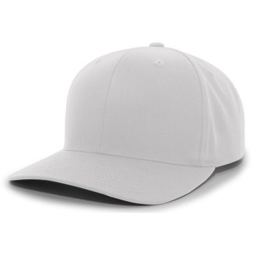 Augusta Sportswear 302C Cotton-Poly Hook-And-Loop Adjustable Cap - SILVER