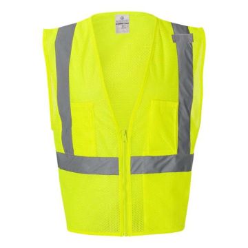 Kishigo 1085-1086 Ultra-Cool™ Mesh Vest with Pockets - S - Lime