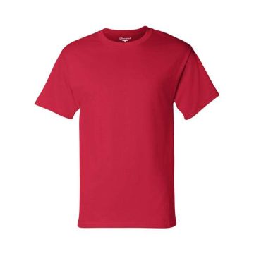 Champion T425 Short Sleeve T-Shirt - S - Red