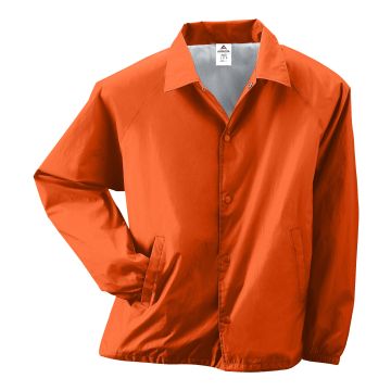 Augusta Sportswear 3100 Nylon Coach's Jacket/Lined - ORANGE