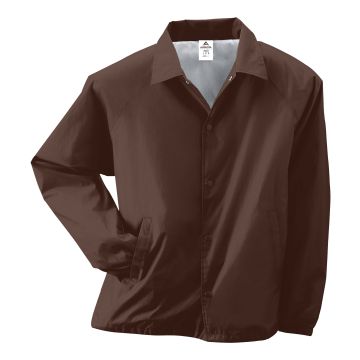 Augusta Sportswear 3100 Nylon Coach's Jacket/Lined - BROWN