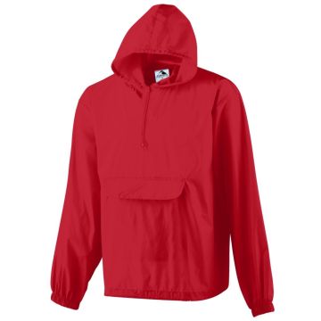 Augusta Sportswear 3130 Pullover Jacket In A Pocket - RED