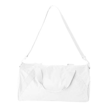 Liberty Bags 8805 Recycled 18” Small Duffel Bag - One Size - White