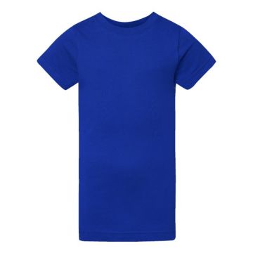 Lat 2616 Girls' Fine Jersey Tee - XS - Royal
