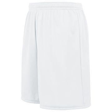 Augusta Sportswear 325391 Youth Primo Shorts - WHITE