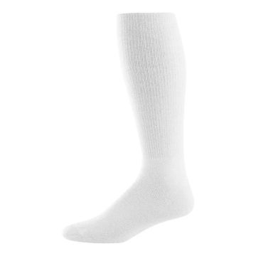Augusta Sportswear 328030 Athletic  Socks - WHITE