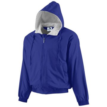 Augusta Sportswear 3280 Hooded Taffeta Jacket - PURPLE