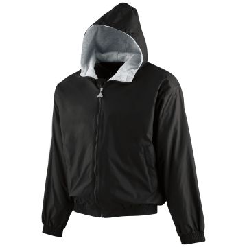 Augusta Sportswear 3281 Youth Hooded Taffeta Jacket/Fleece Lined