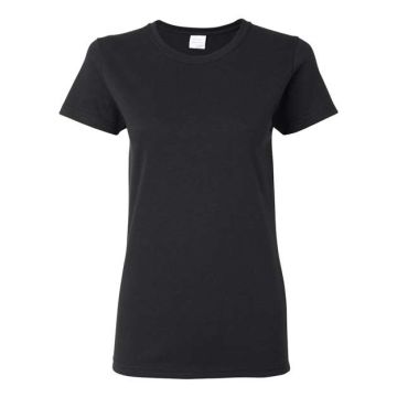 Gildan 5000L Heavy Cotton™ Women’s T-Shirt - S - Black