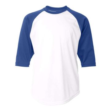 Badger 2133 Youth B-Core 3/4 Sleeve Baseball T-Shirt