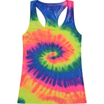 Tie-Dye 3400 Women's Racerback Tank