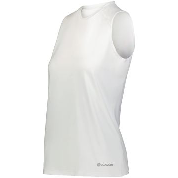 Augusta Sportswear 342272 Ladies TruHit Sleeveless Jersey - WHITE