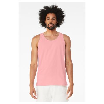 Bella + Canvas 3480 Unisex Jersey Tank - PINK