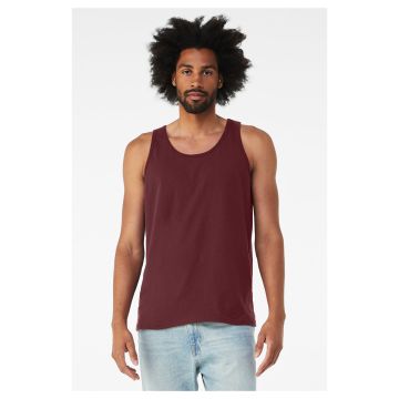 Bella + Canvas 3480 Unisex Jersey Tank - MAROON