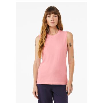 Bella + Canvas 3483 Unisex Jersey Muscle Tank - PINK