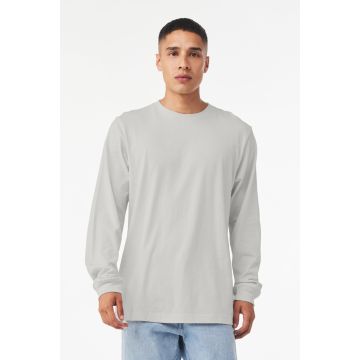 Bella + Canvas 3501 Unisex Jersey Long-Sleeve T-Shirt - SILVER
