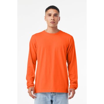 Bella + Canvas 3501 Unisex Jersey Long-Sleeve T-Shirt - ORANGE