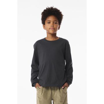 Bella + Canvas 3511Y Youth 6 oz Heavyweight Long Sleeve T-Shirt