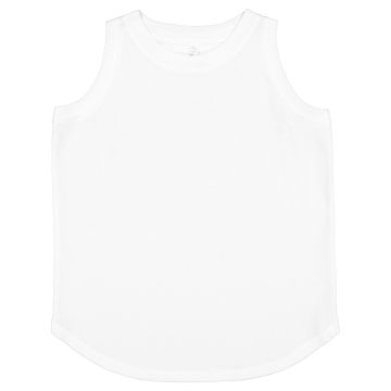 LAT 3592 Ladies' Relaxed Tank - WHITE