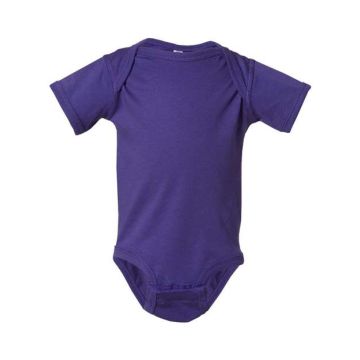 Rabbit Skins 4424 Infant Fine Jersey Bodysuit - NB - Purple