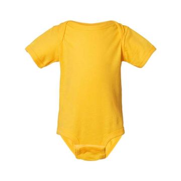 Rabbit Skins 4424 Infant Fine Jersey Bodysuit - NB - Yellow