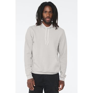 Bella + Canvas 3719 Unisex Sponge Fleece Pullover Hoodie - SILVER