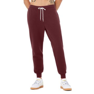 Bella + Canvas 3727 Unisex Jogger Sweatpant - MAROON