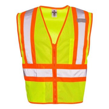 Kishigo 1055-1056 Ultra-Cool™ Contrasting Mesh Vest - S - Lime