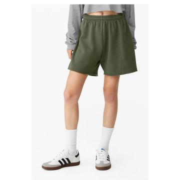 Bella + Canvas 3797 Women's Cutoff Sweat Short