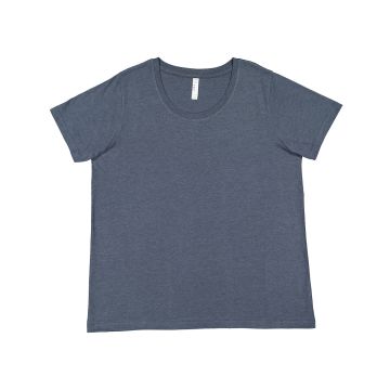 LAT 3816 Women's Curvy Fine Jersey T-Shirt