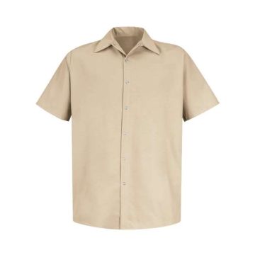 Red Kap SP26 Specialized Short Sleeve Pocketless Work Shirt