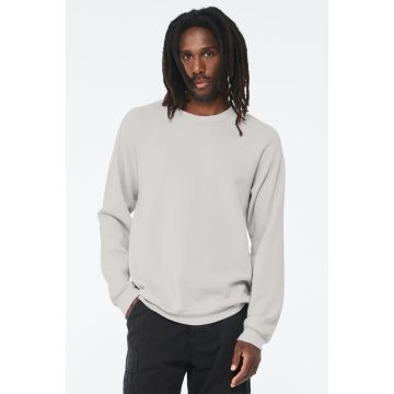 Bella + Canvas 3901 Unisex Sponge Fleece Crewneck Sweatshirt - SILVER