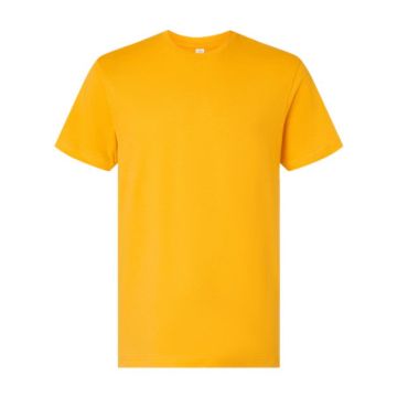 Lat 6901 Fine Jersey Tee - S - Gold