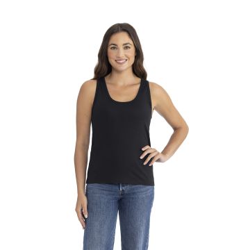 Next Level Apparel 3933NL Ladies' Cotton Tank - BLACK