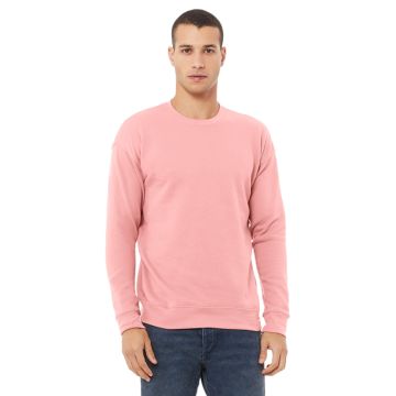 Bella + Canvas 3945 Unisex Drop Shoulder Fleece - PINK