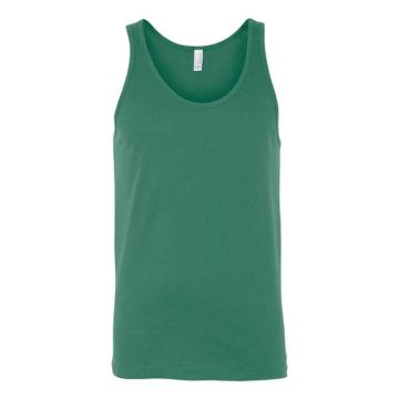 Bella + Canvas 3480 Jersey Tank - S - Kelly