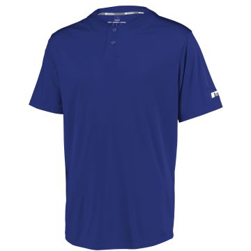 Augusta Sportswear 3R7X2B Youth Performance Two-Button Solid Jersey - ROYAL
