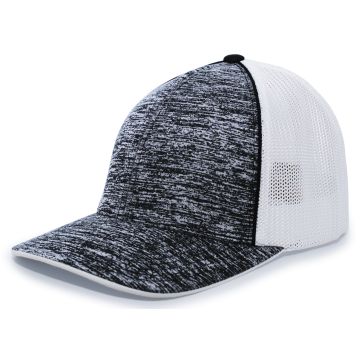 Augusta Sportswear 406F Aggressive Heather Trucker PacFlex Cap